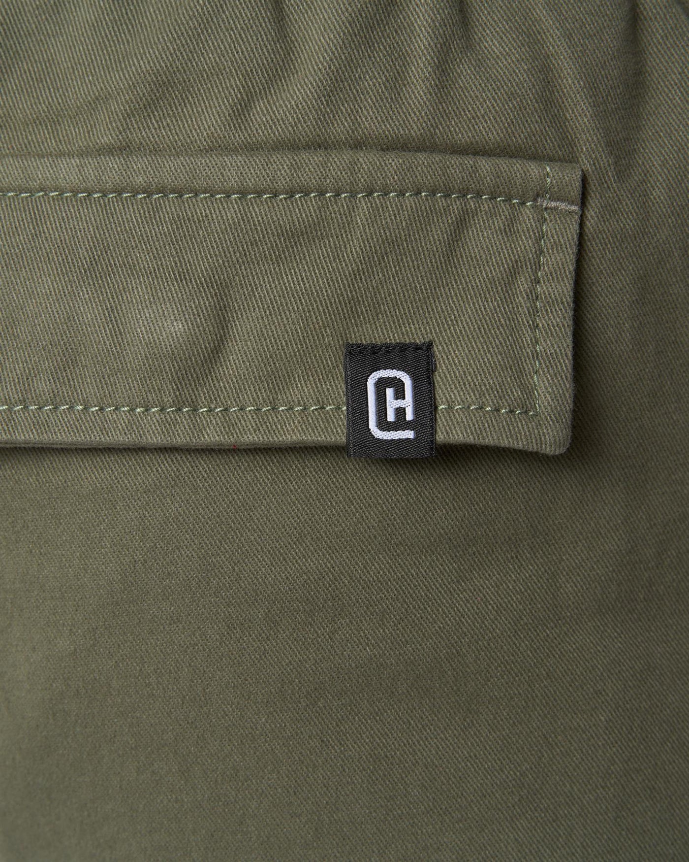 Mens Utilate Elastic Waist Cargos Thyme