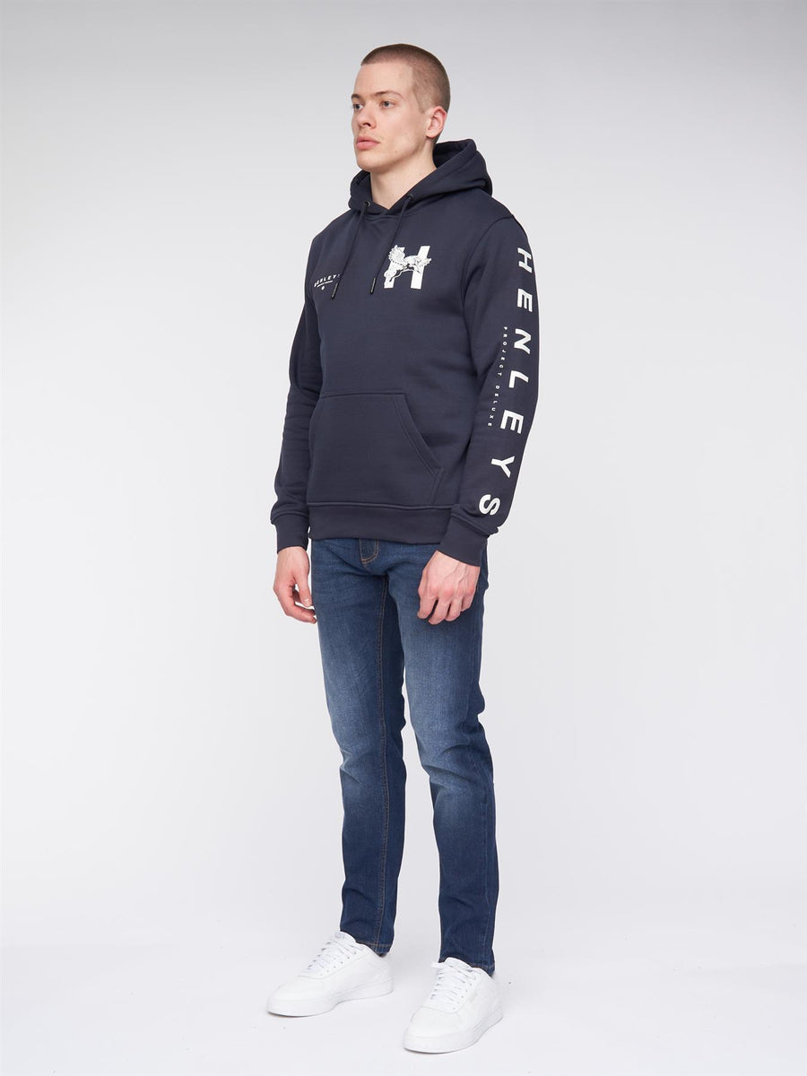 Mens Kilhen Hoodie Navy