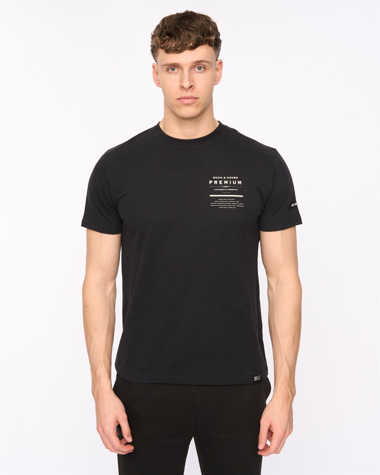 Mens Rayland T-Shirt Black