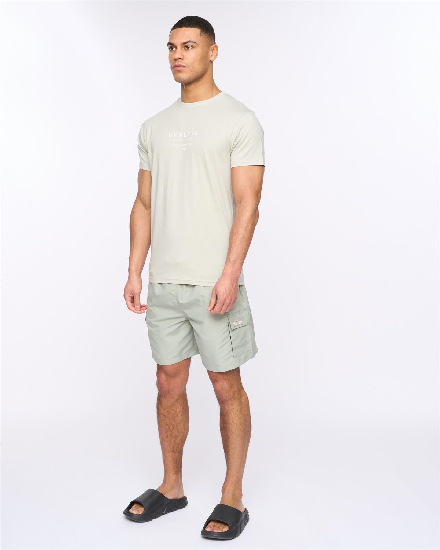 Mens Henulty Swim Shorts Sage