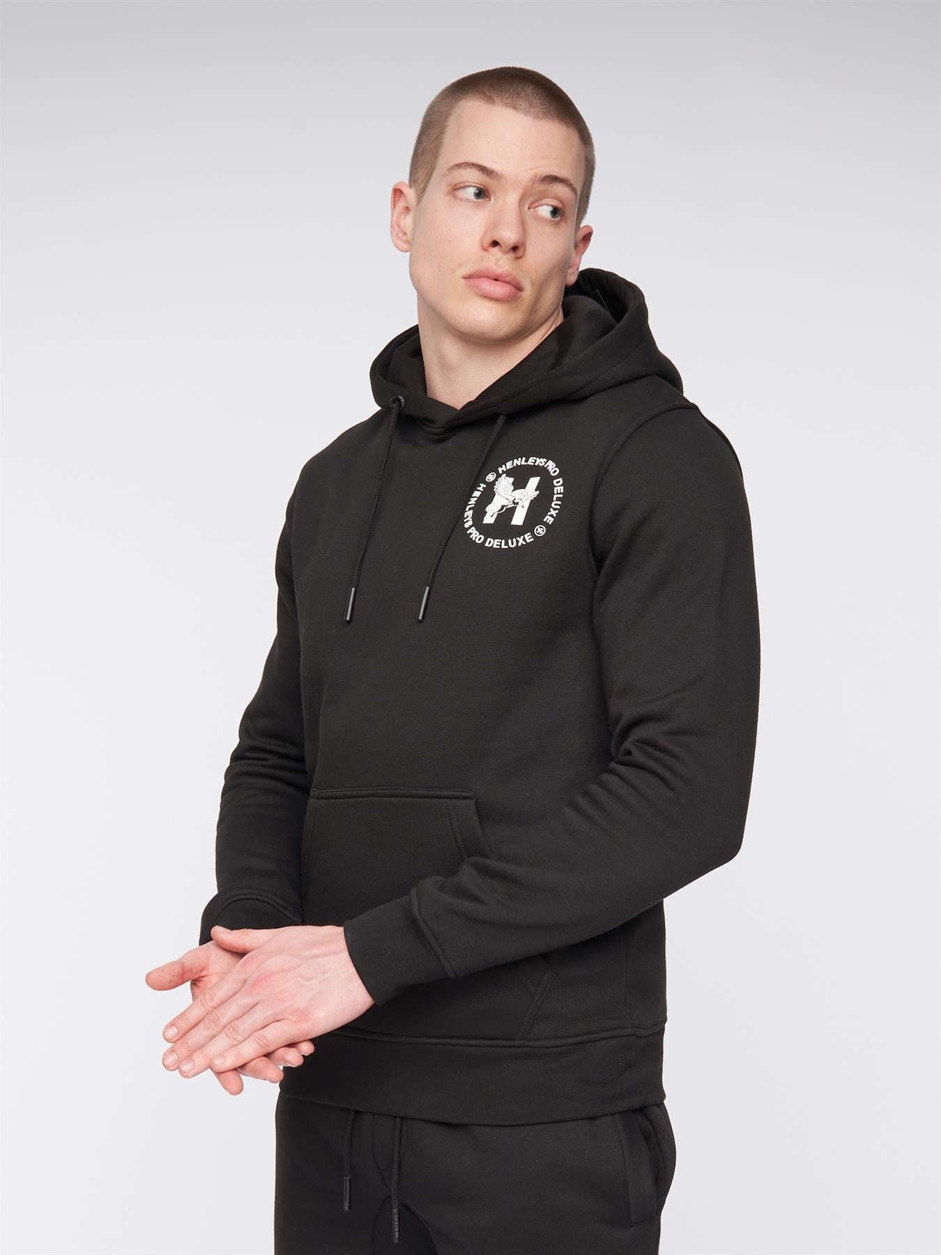 Mens Metafone Hoodie Black