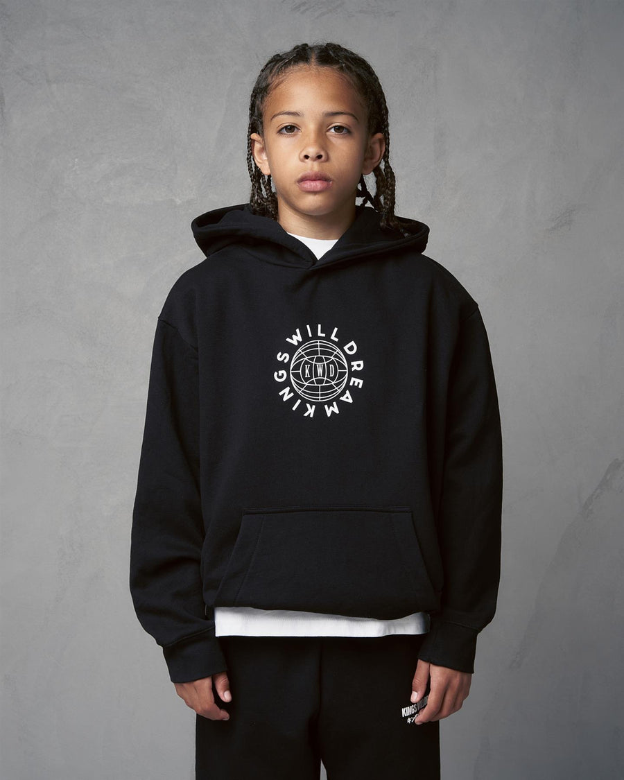 Kids Boys Studio Globalise Hoodie Black