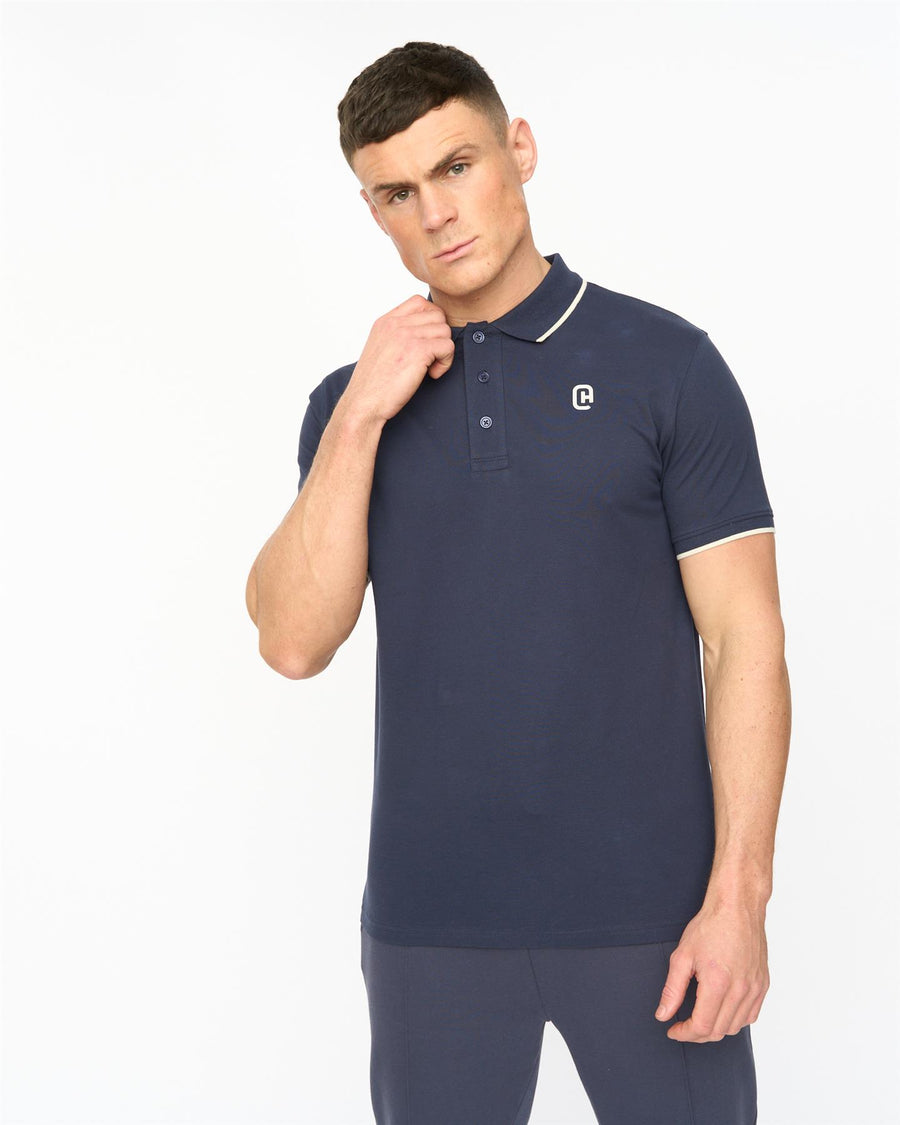 Mens Crufton Polo Navy