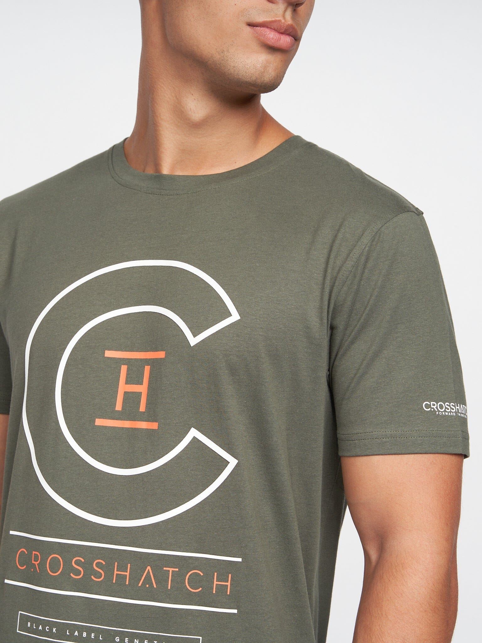 Univarsity T-Shirt 2pk Olive/Grey