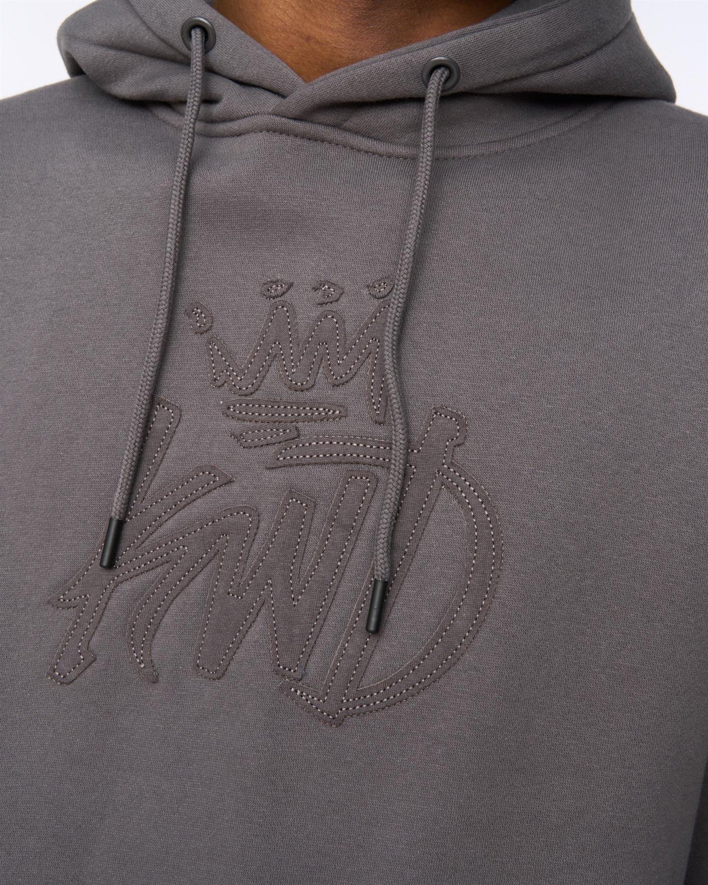 Mens Tonally Hoodie Asphalt