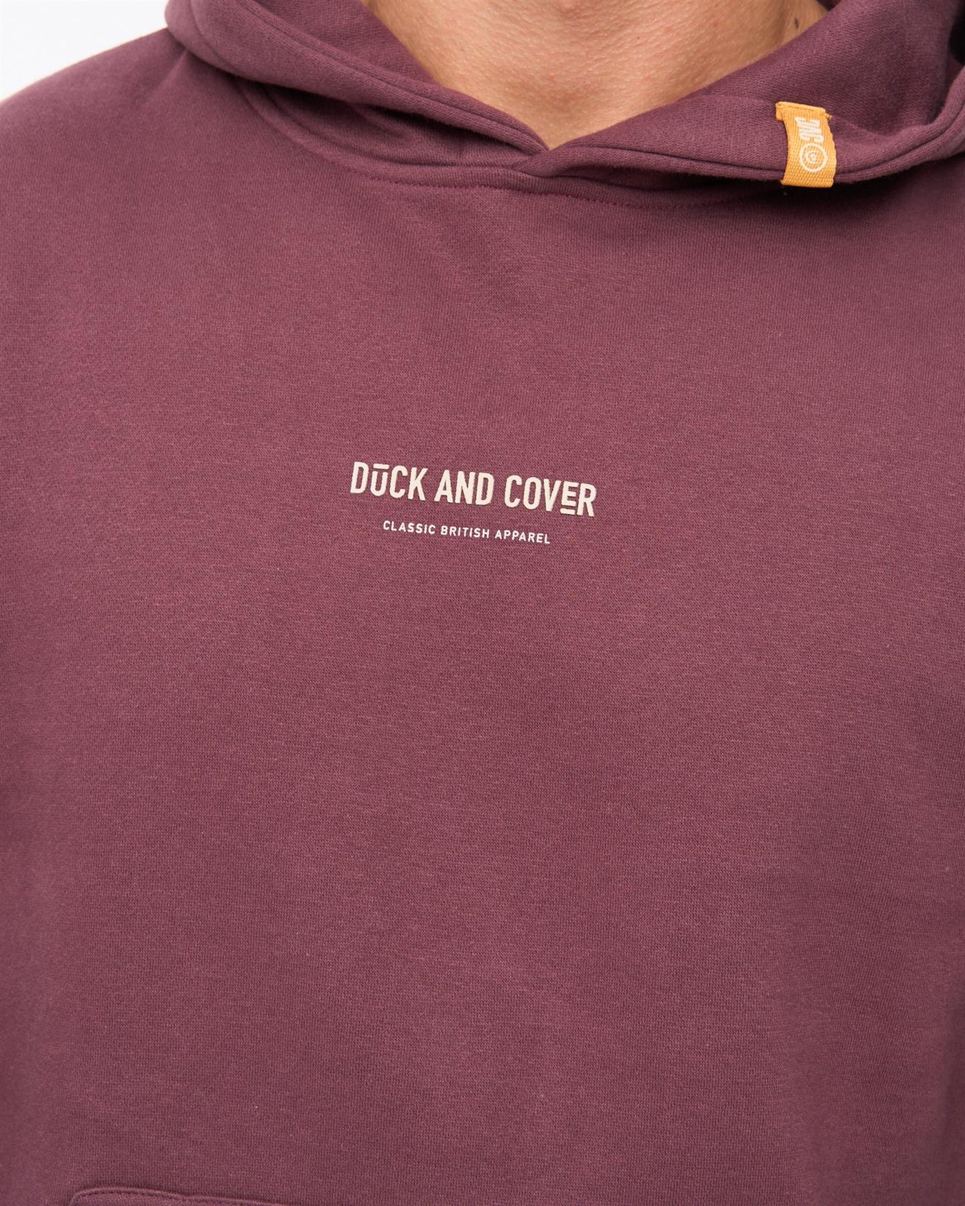 Mens Brammers V2 Hoodie Raisin