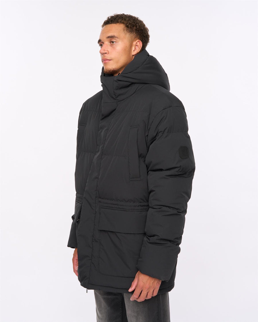 Mens Fletchley Puffer Jacket Black