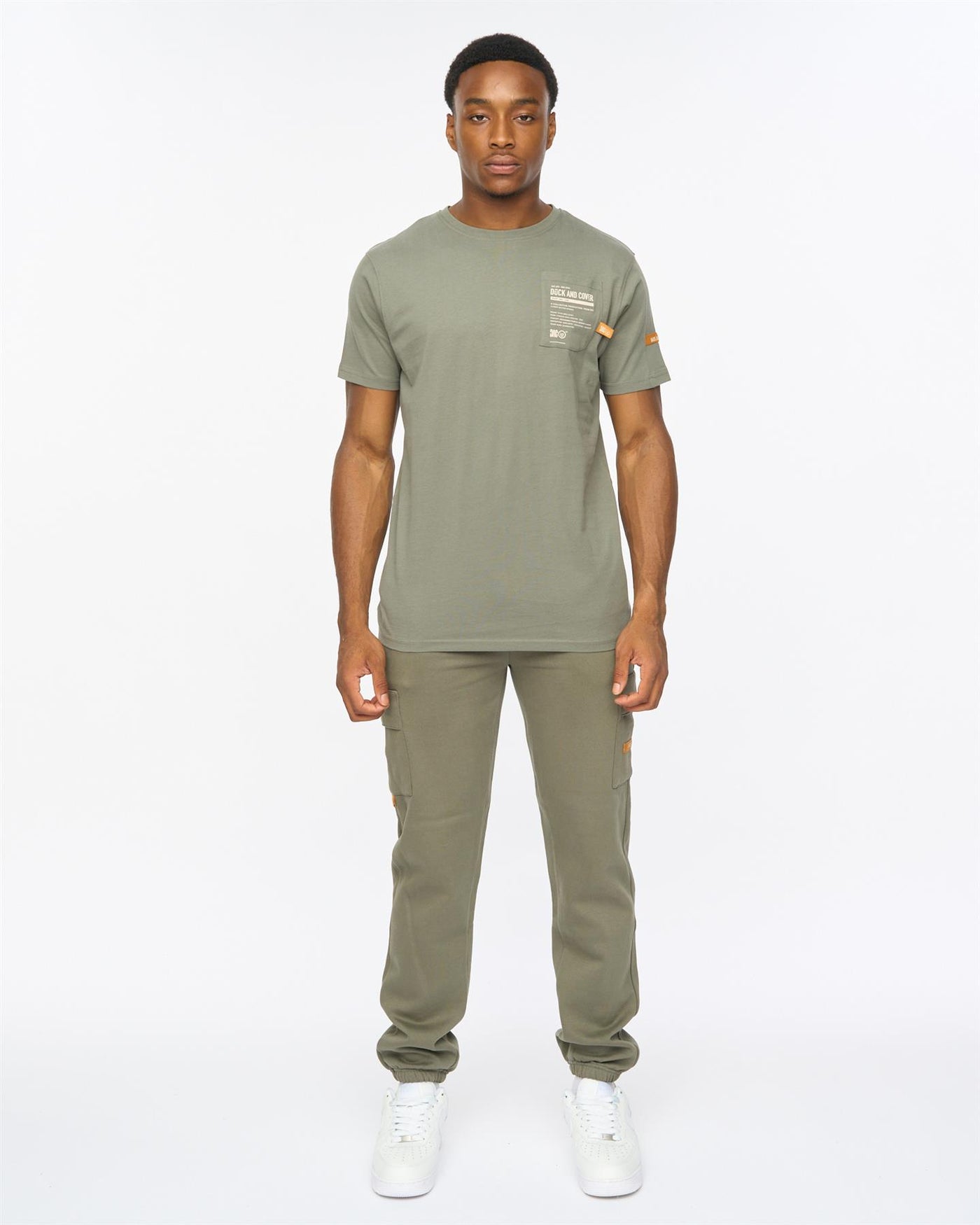 Mens Adamsberg T-Shirt Dark Olive