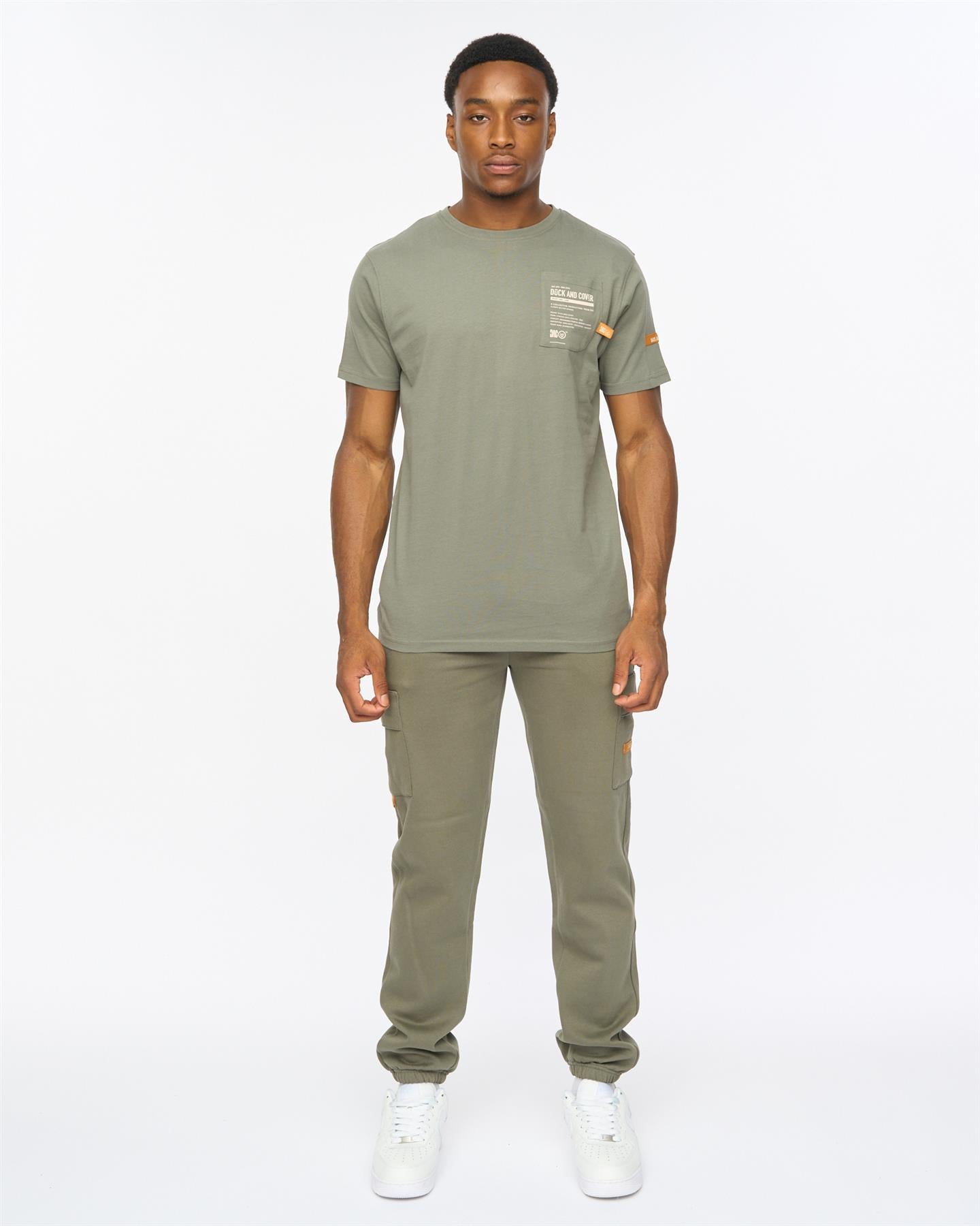 Mens Adamsberg T-Shirt Dark Olive