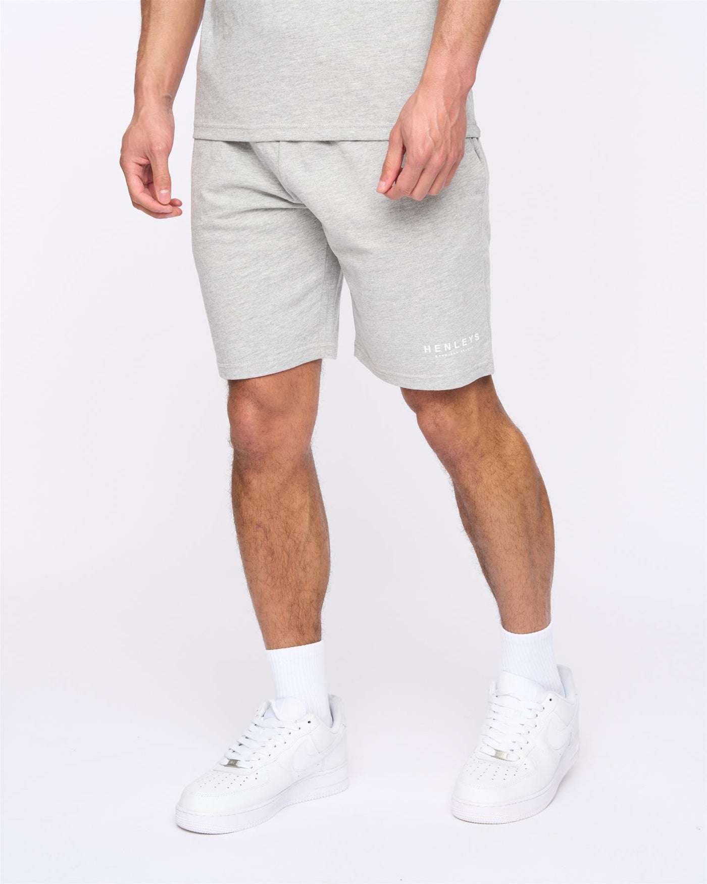 Mens Henycore Lounge Set Grey Marl