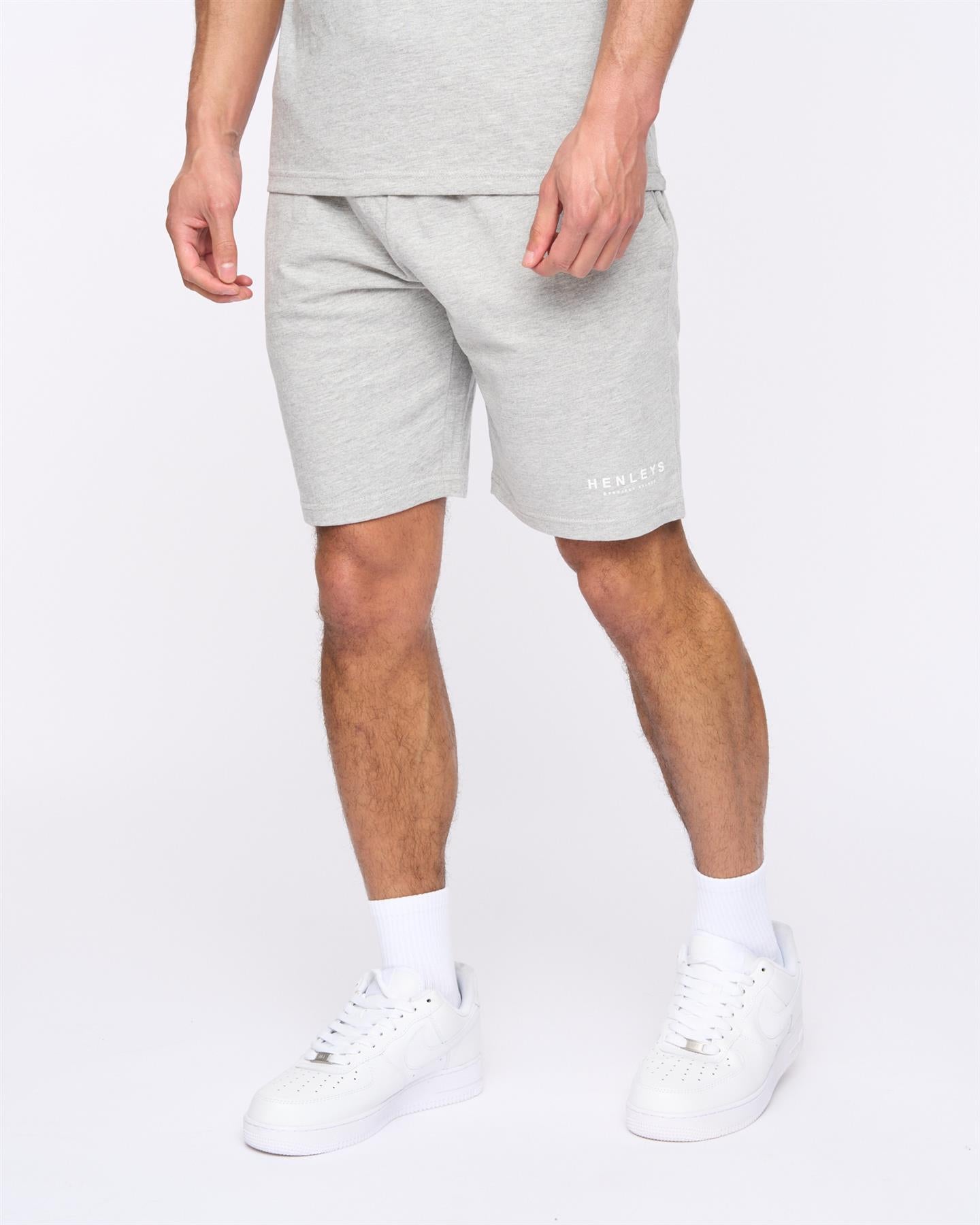 Mens Henycore Lounge Set Grey Marl