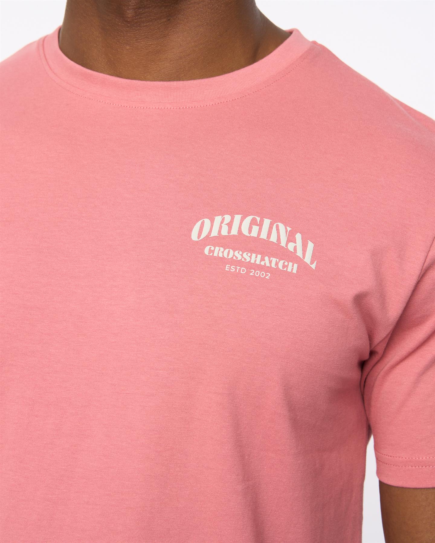 Mens Labstock T-Shirt Pink
