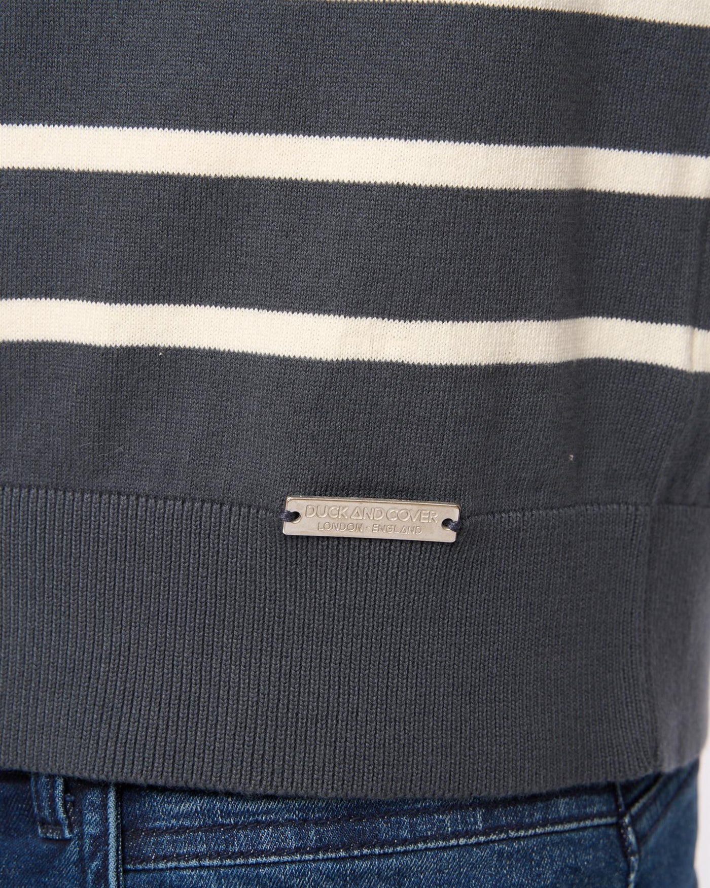 Mens Norwell Knit T-Shirt Slate Blue