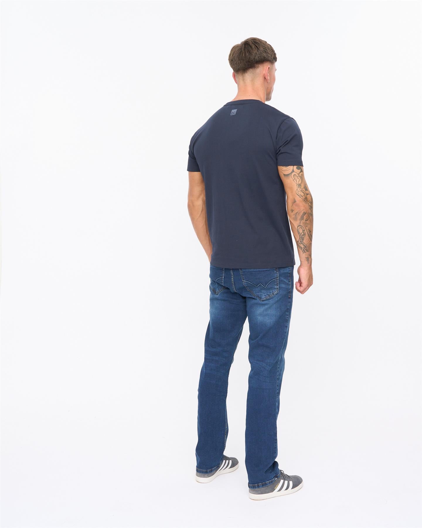 Mens Rampmoore Heavy T-Shirt Navy