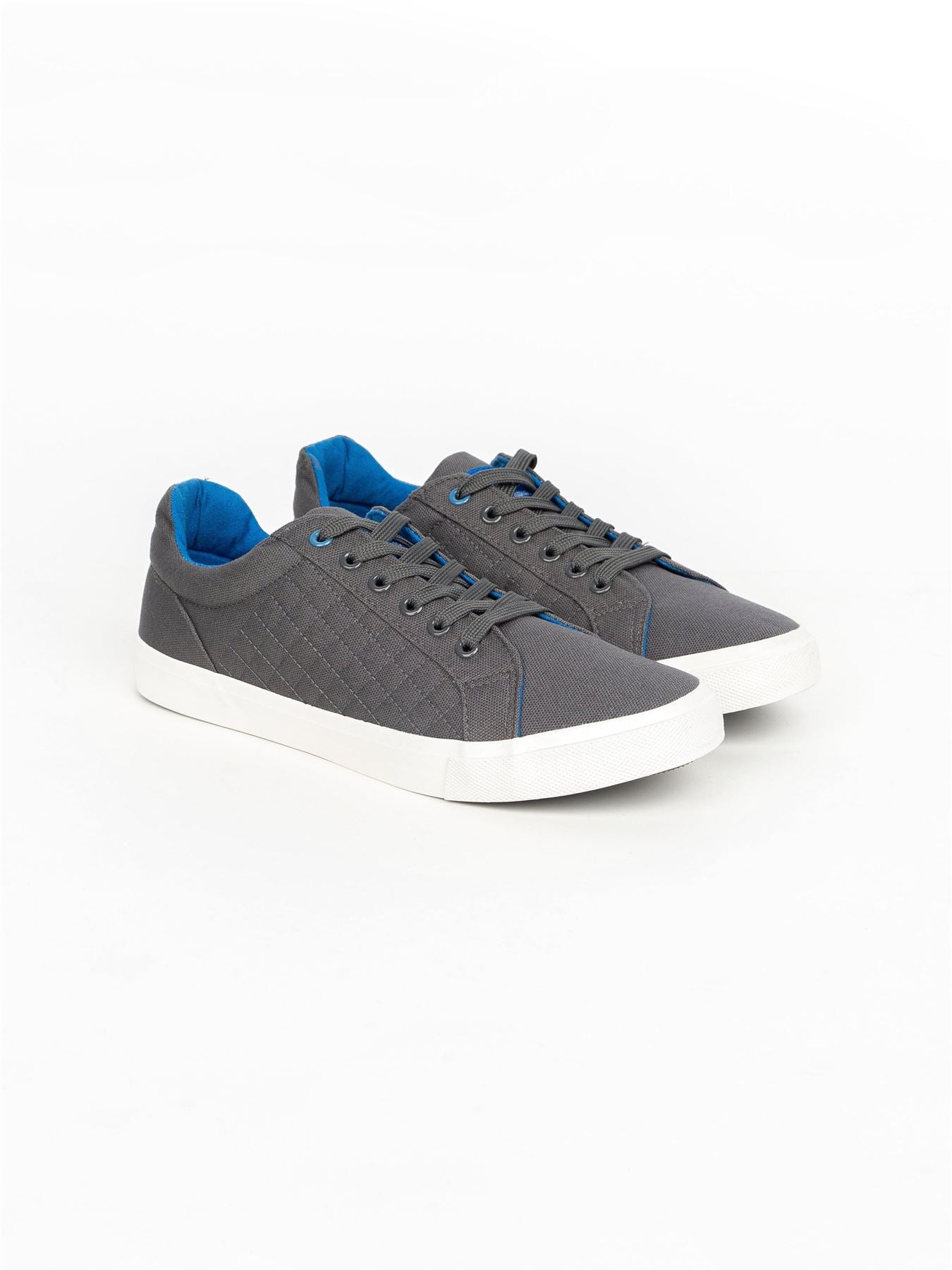 Crosshatch Mens Huseby Trainers Grey
