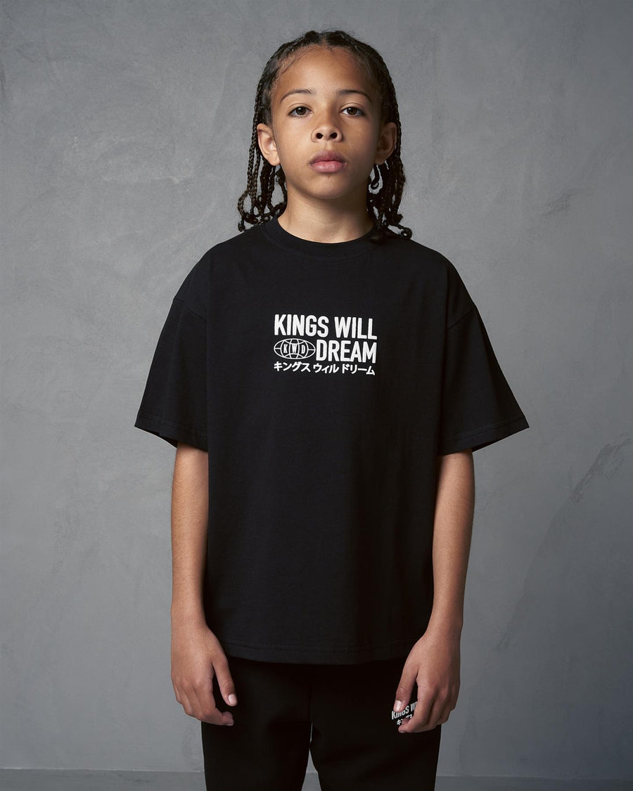 Kids Boys Studio Title T-Shirt Black