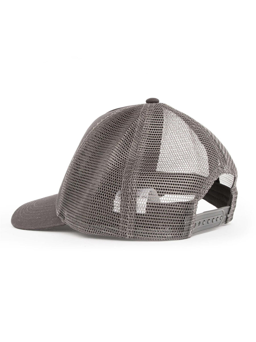Mens Pitstop Trucker Cap Grey