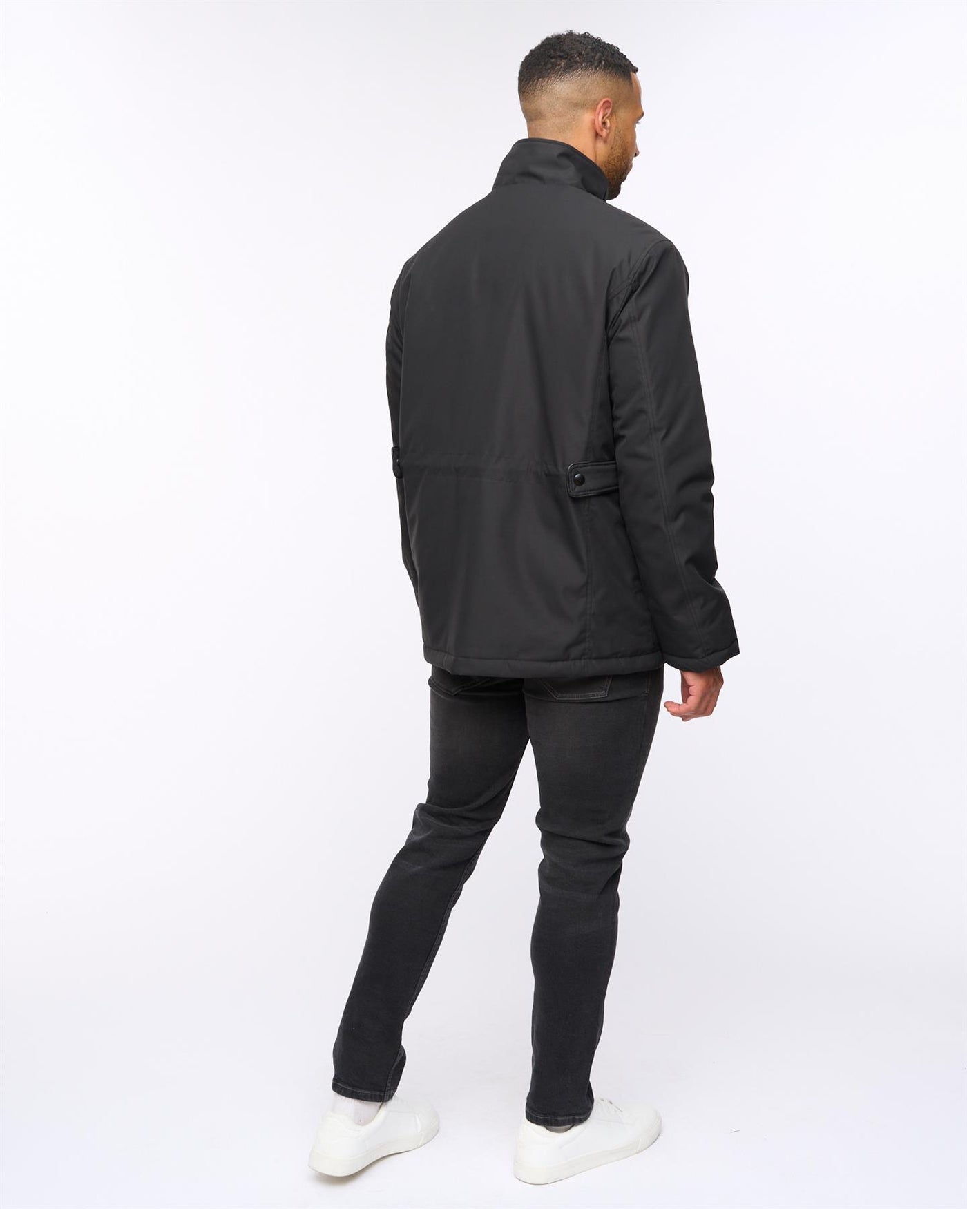 Mens  Andarsen Funnel Neck Jacket Black