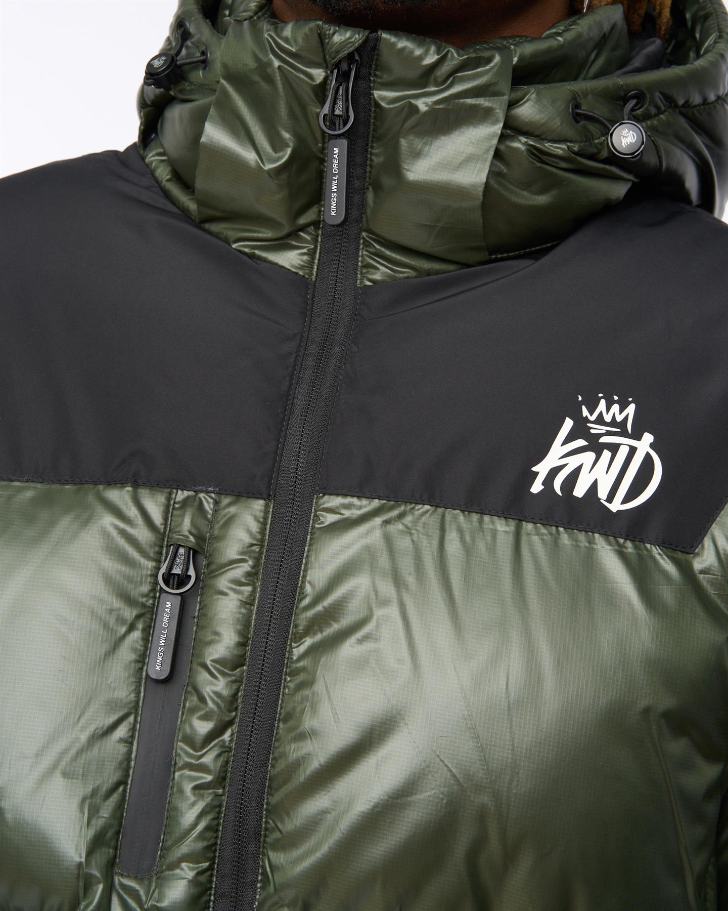 Mens Ascend Puffer Jacket Olive