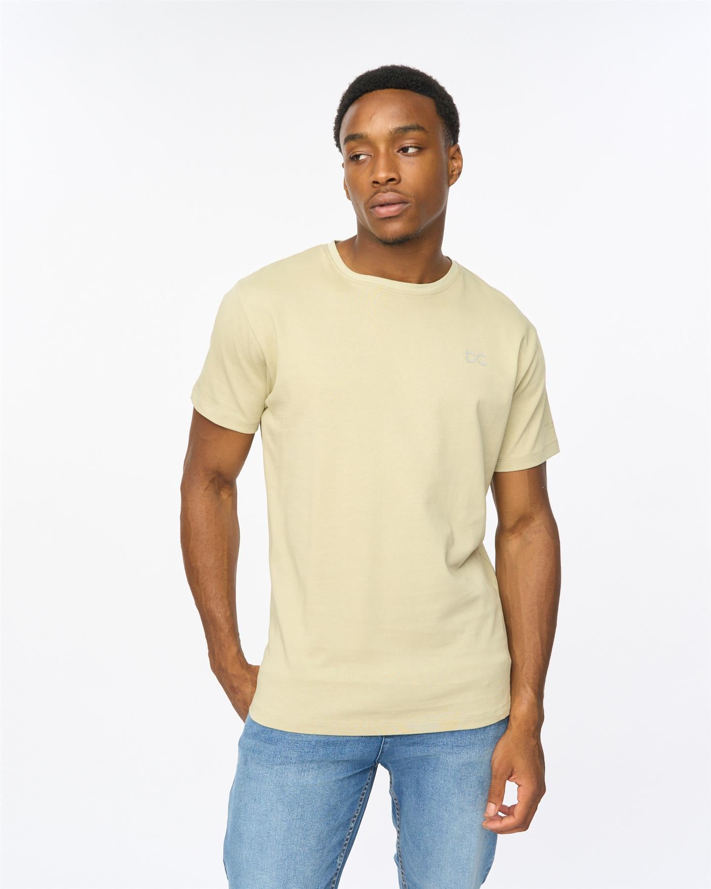 Mens Trimlines Heavy T-Shirt Light Sage