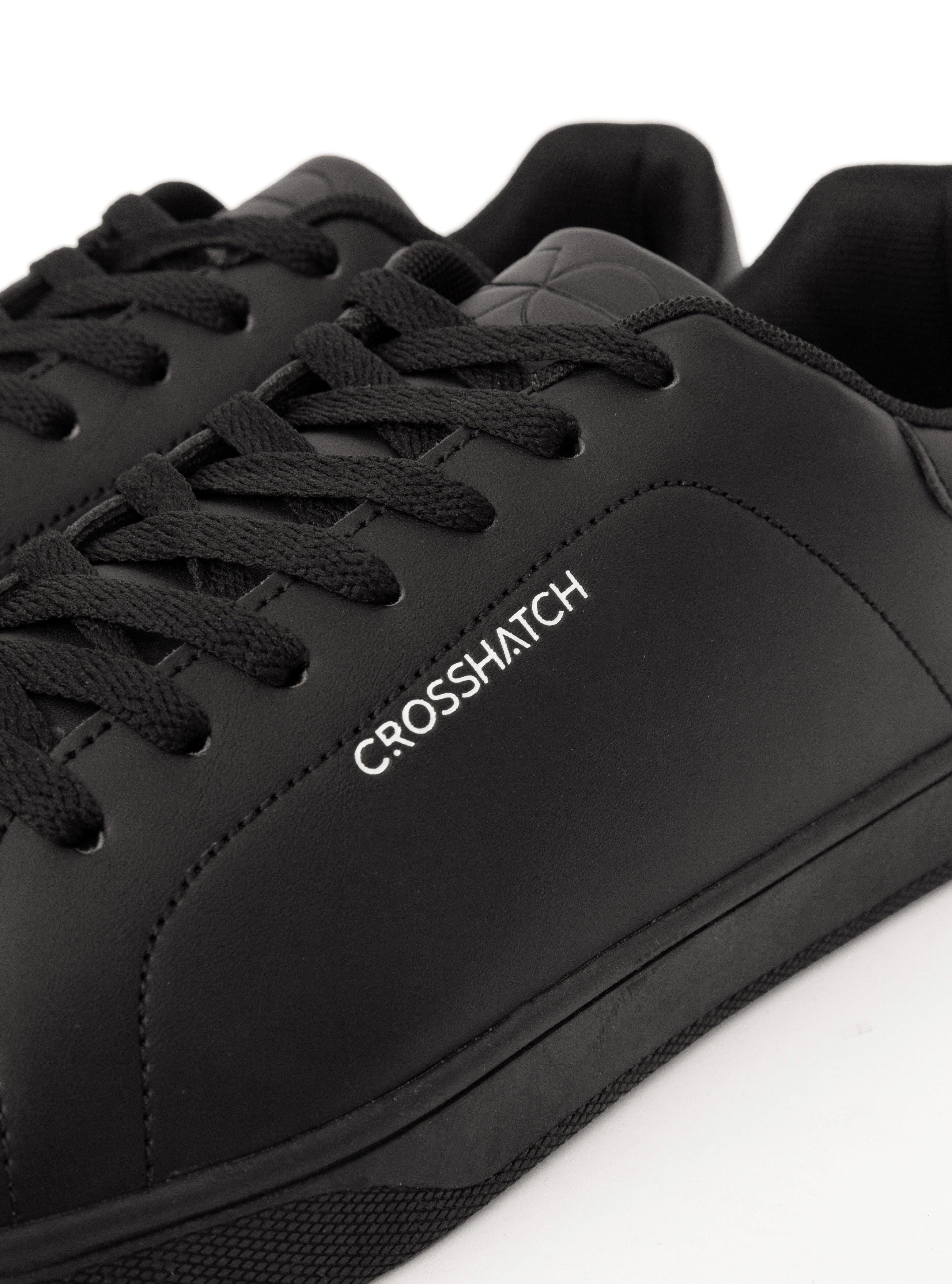 Mens Judas Trainers Black Mono