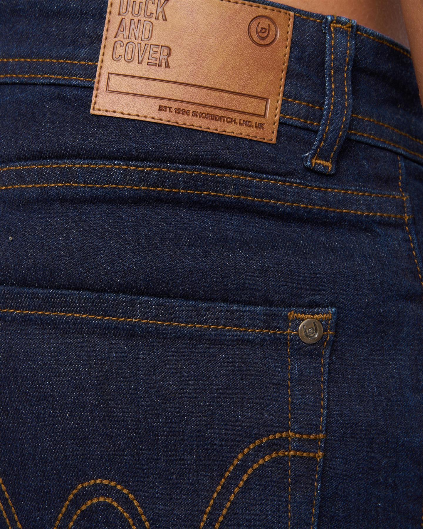 Mens Hydras Straight Leg Jeans Raw Wash