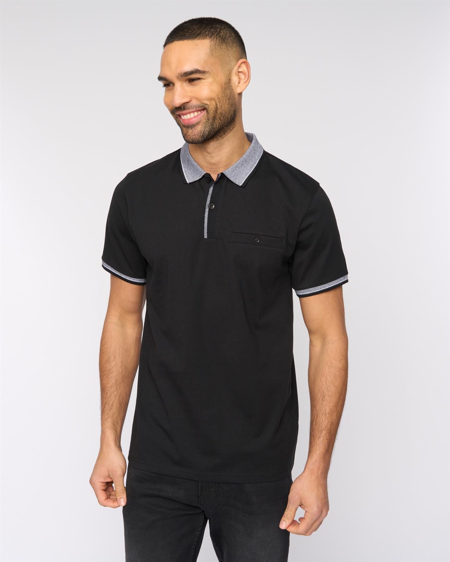 Mens Eastbrook Polo Black