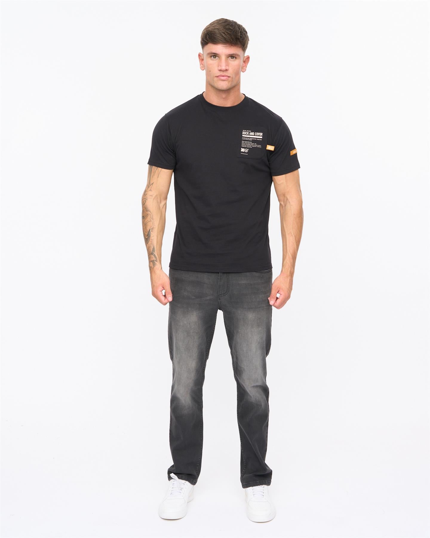 Mens Adamsberg T-Shirt Black