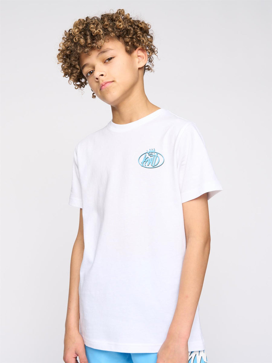 Kids Boys Soap T-Shirt White