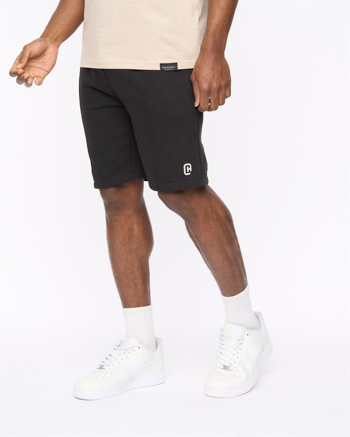 Mens Bardon Jog Shorts Black