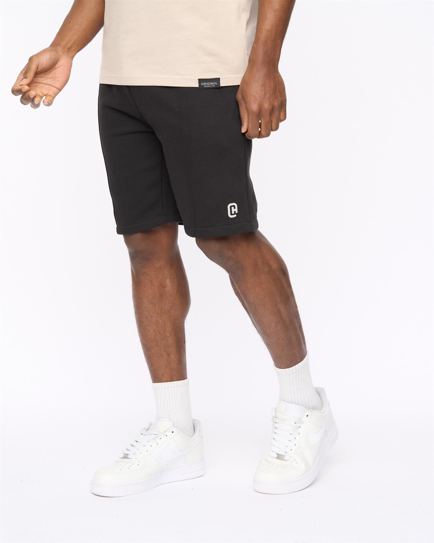 Mens Bardon Jog Shorts Black