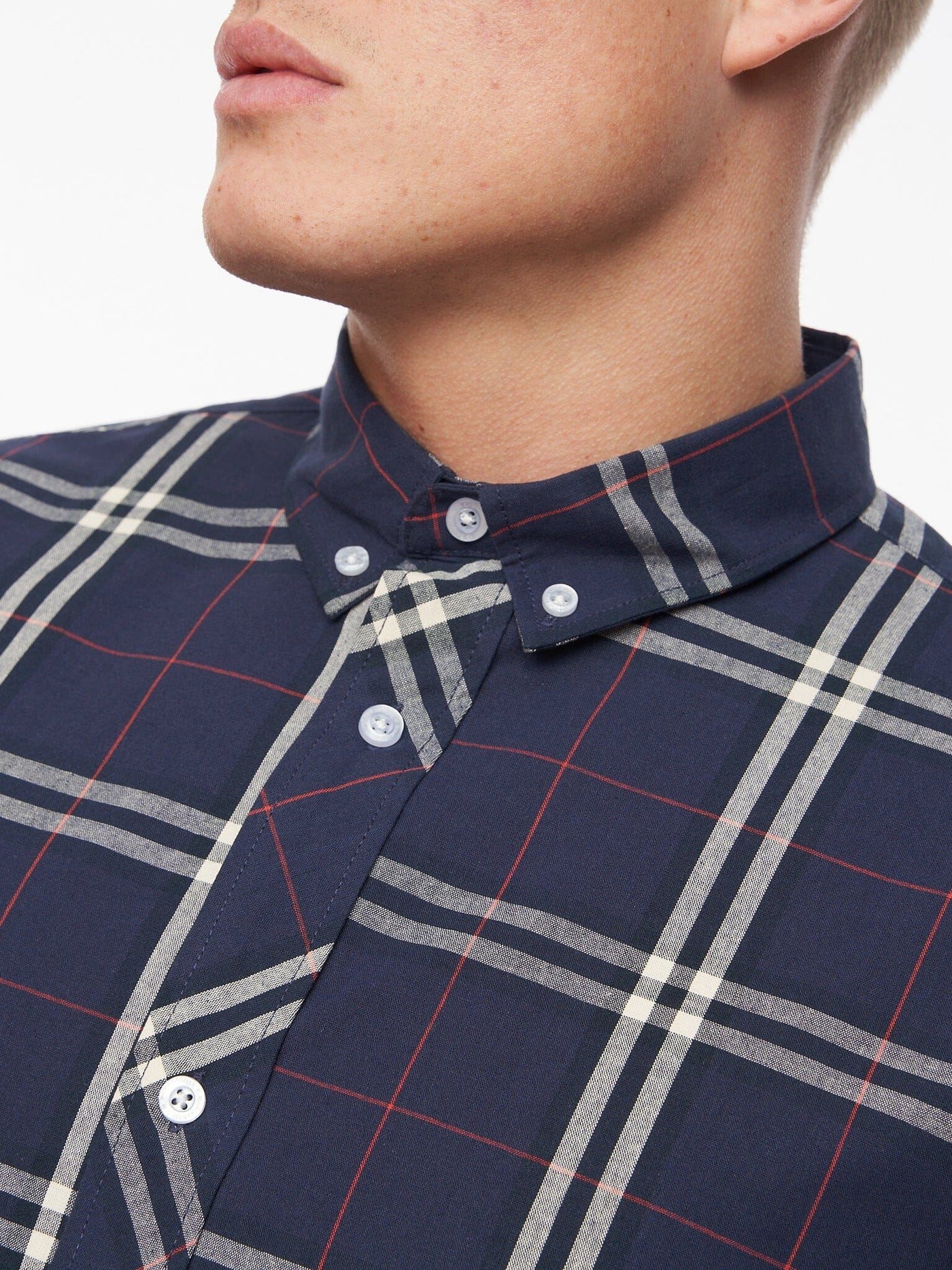 Buford Shirt Navy Check