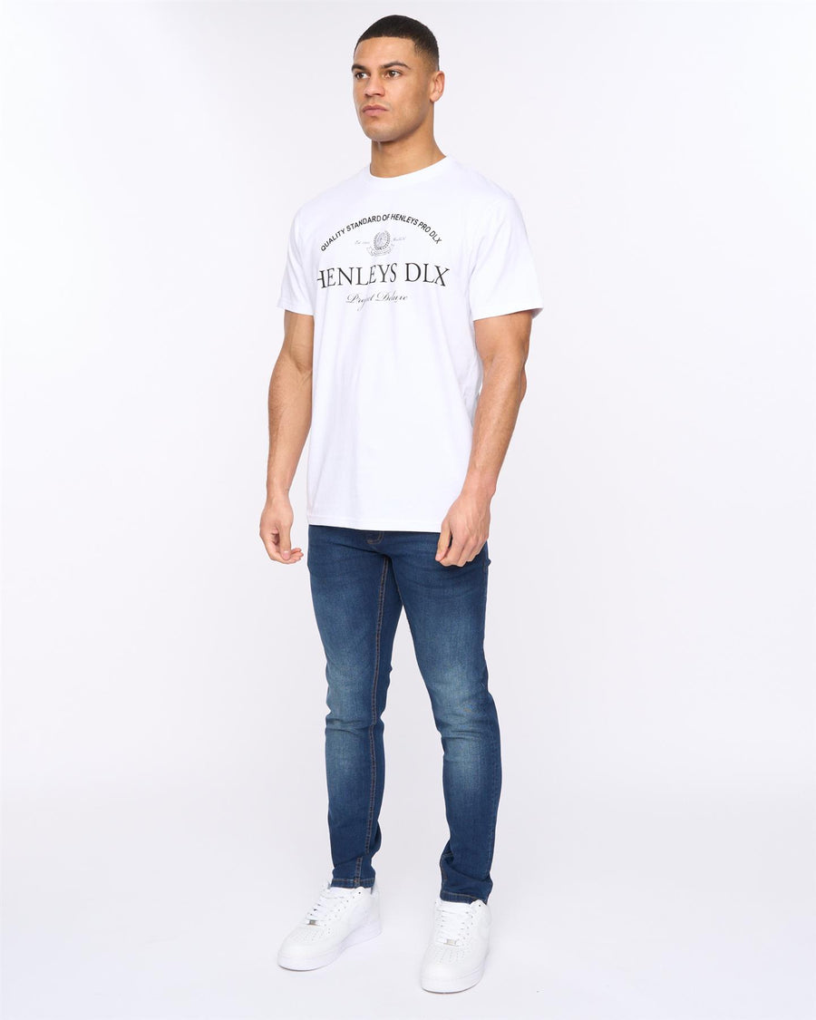 Mens Mayhen Slim Fit Jeans Dark Wash