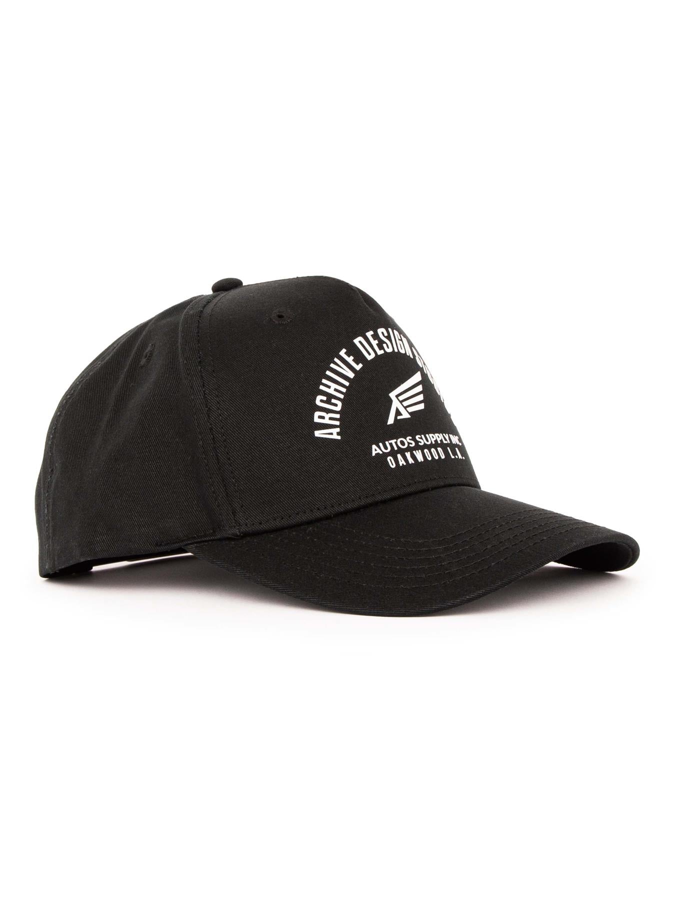 Mens Oakwood Cap Black