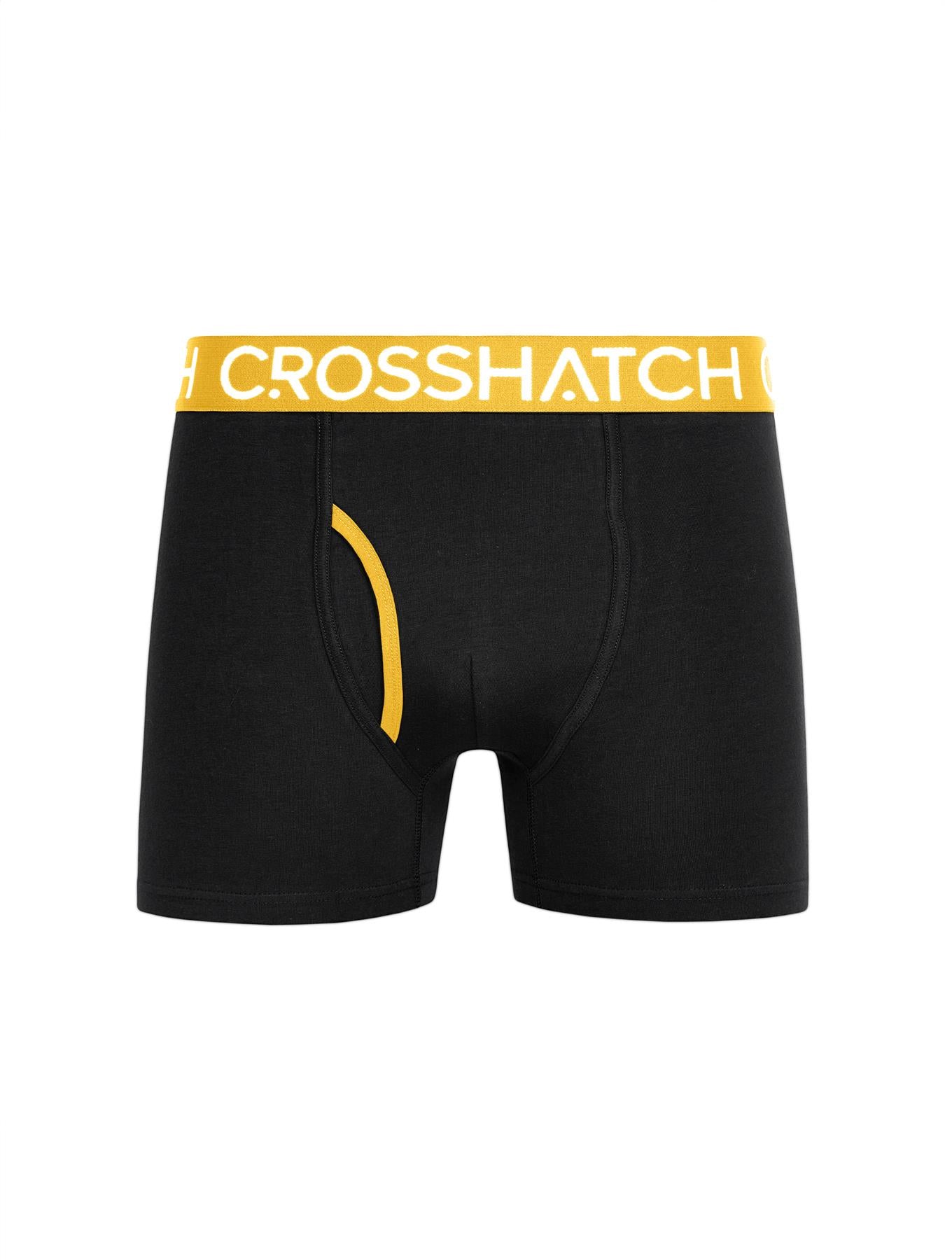 Mens Lynol Boxers 3pk Yellow