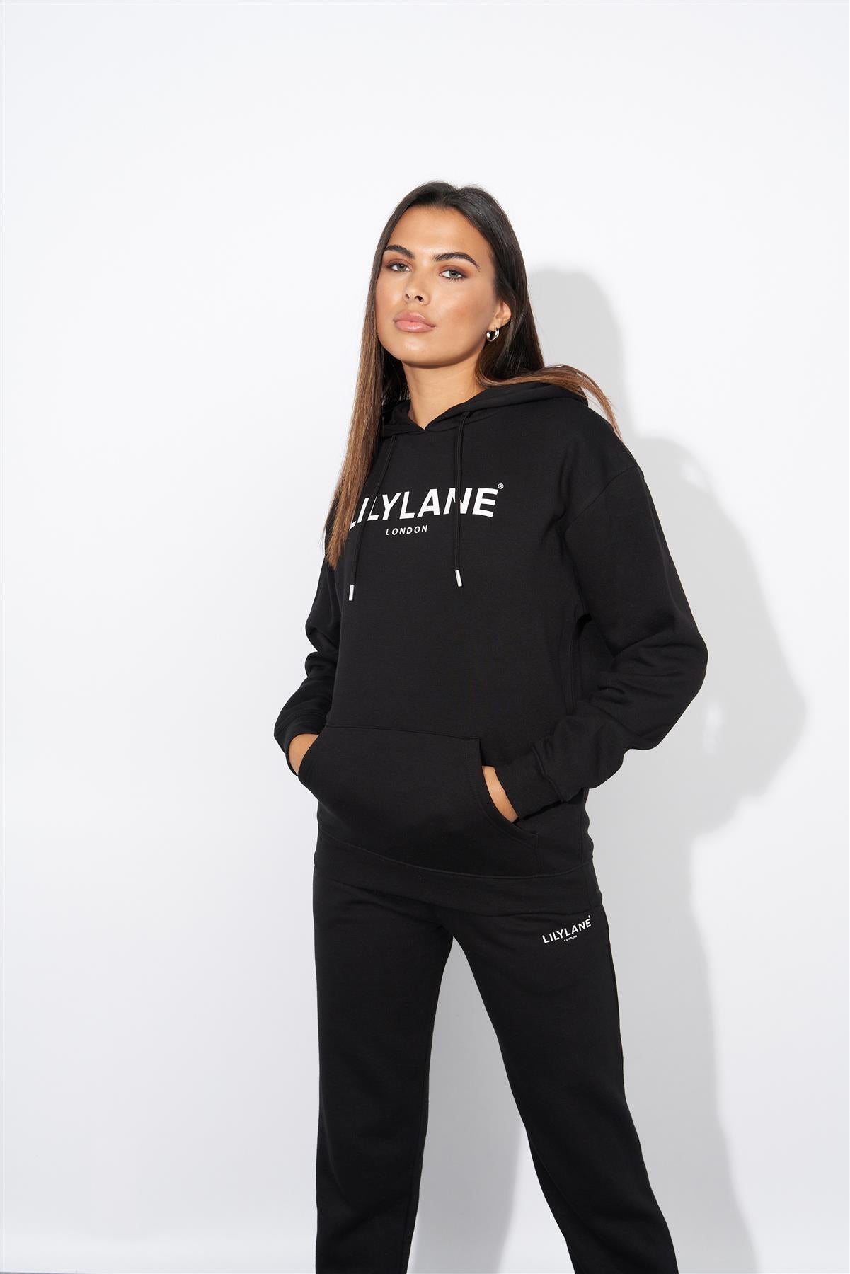 Ladies Lily Lane Ximena Hoodie Black