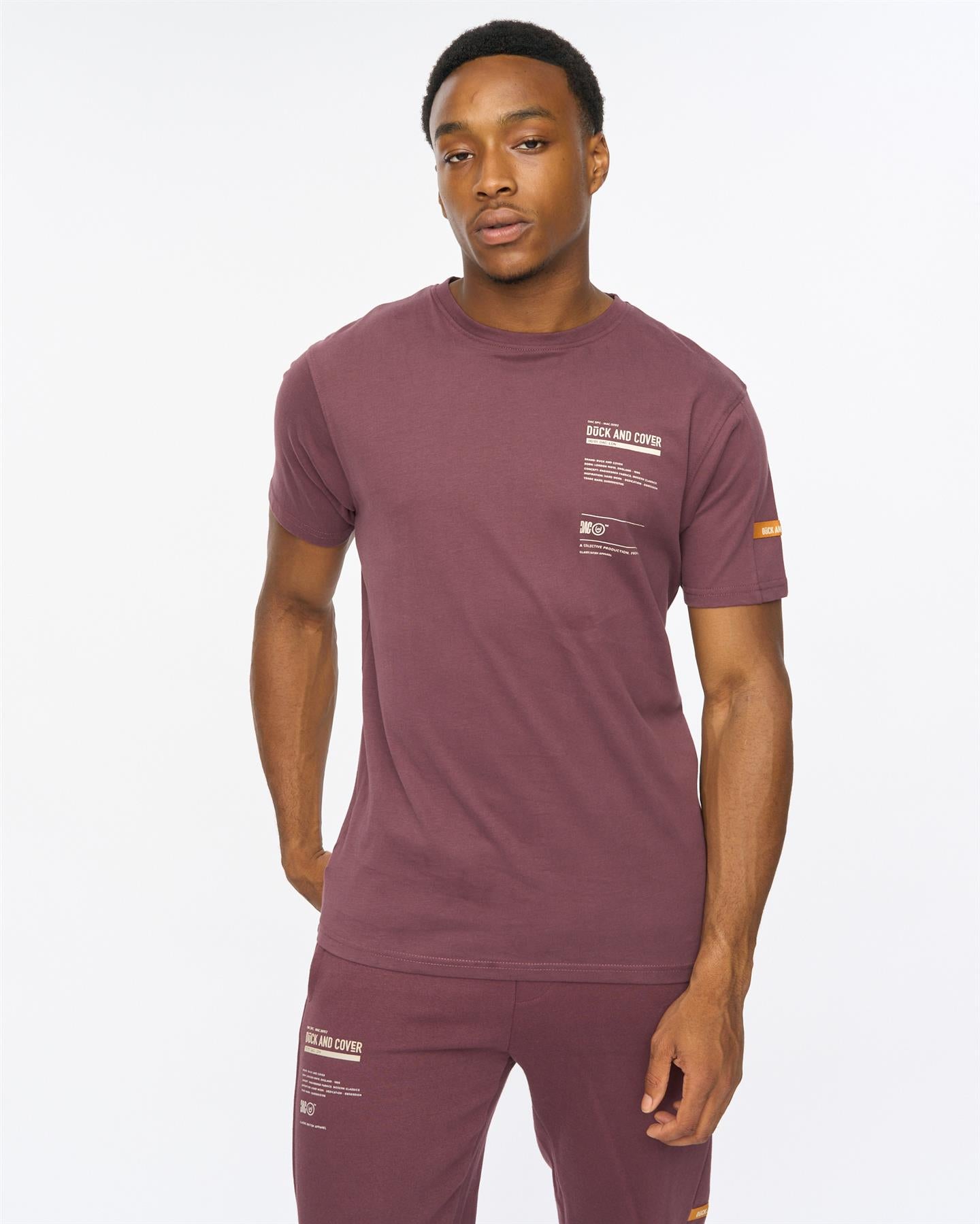 Mens Applewood T-Shirt Raisin