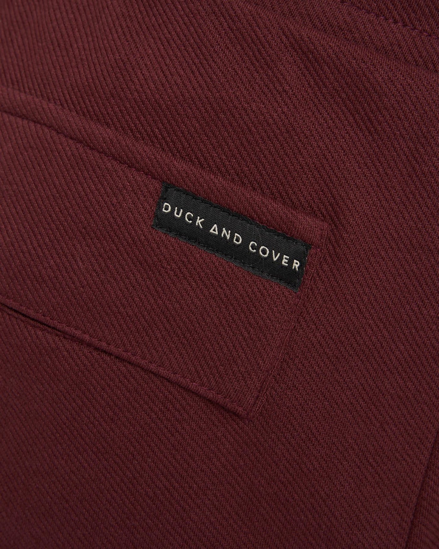 Mens Optimus Combat Joggers Wine