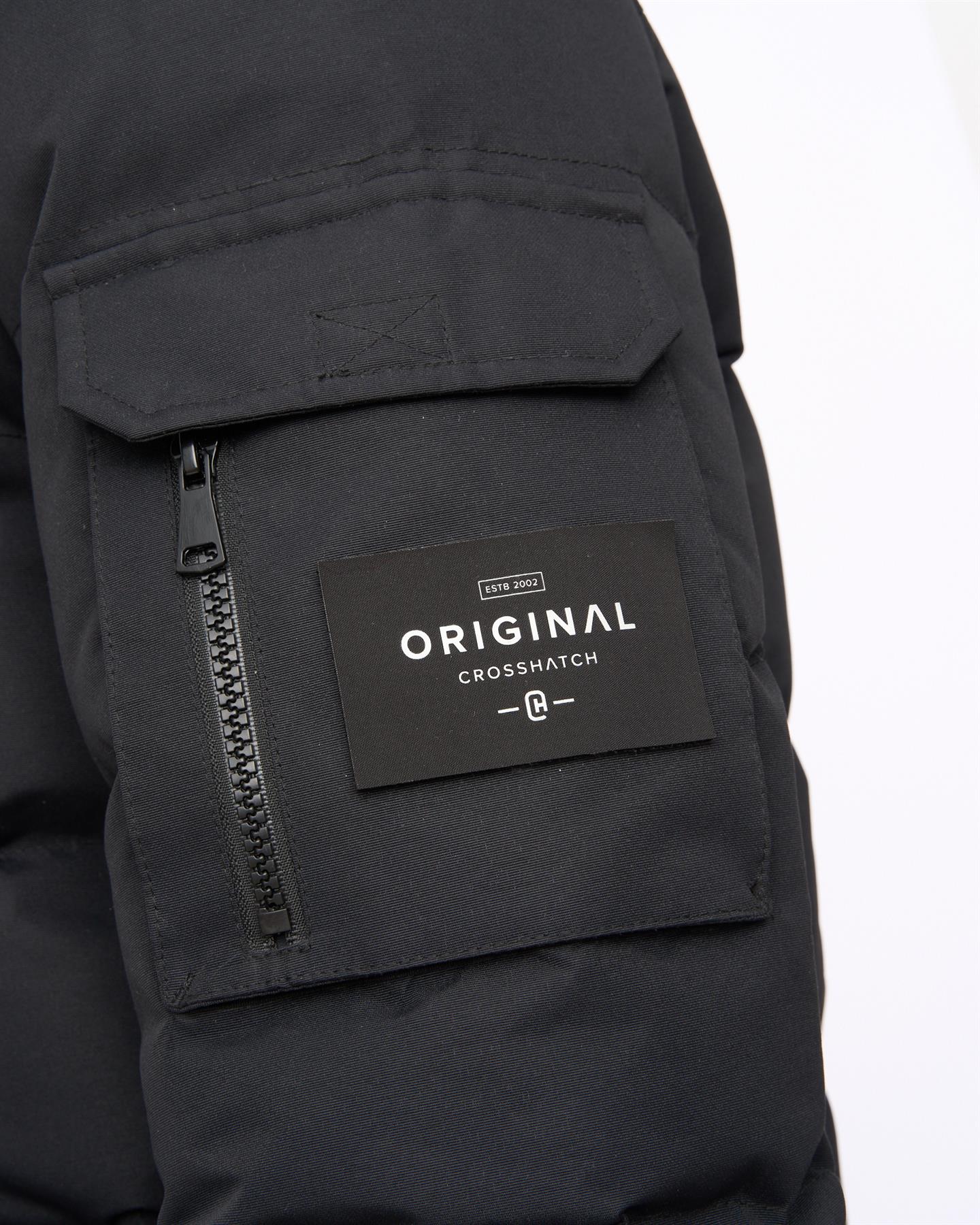 Mens Milwaka Long Jacket Black