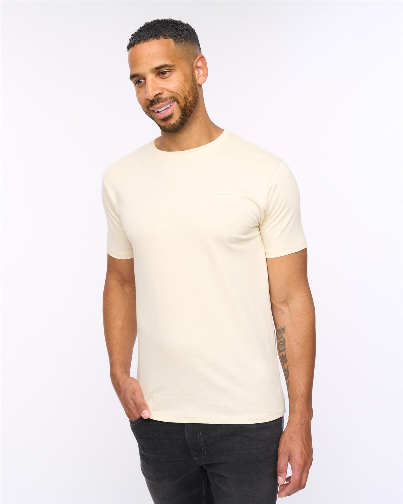 Mens Amonite T-Shirt Beige