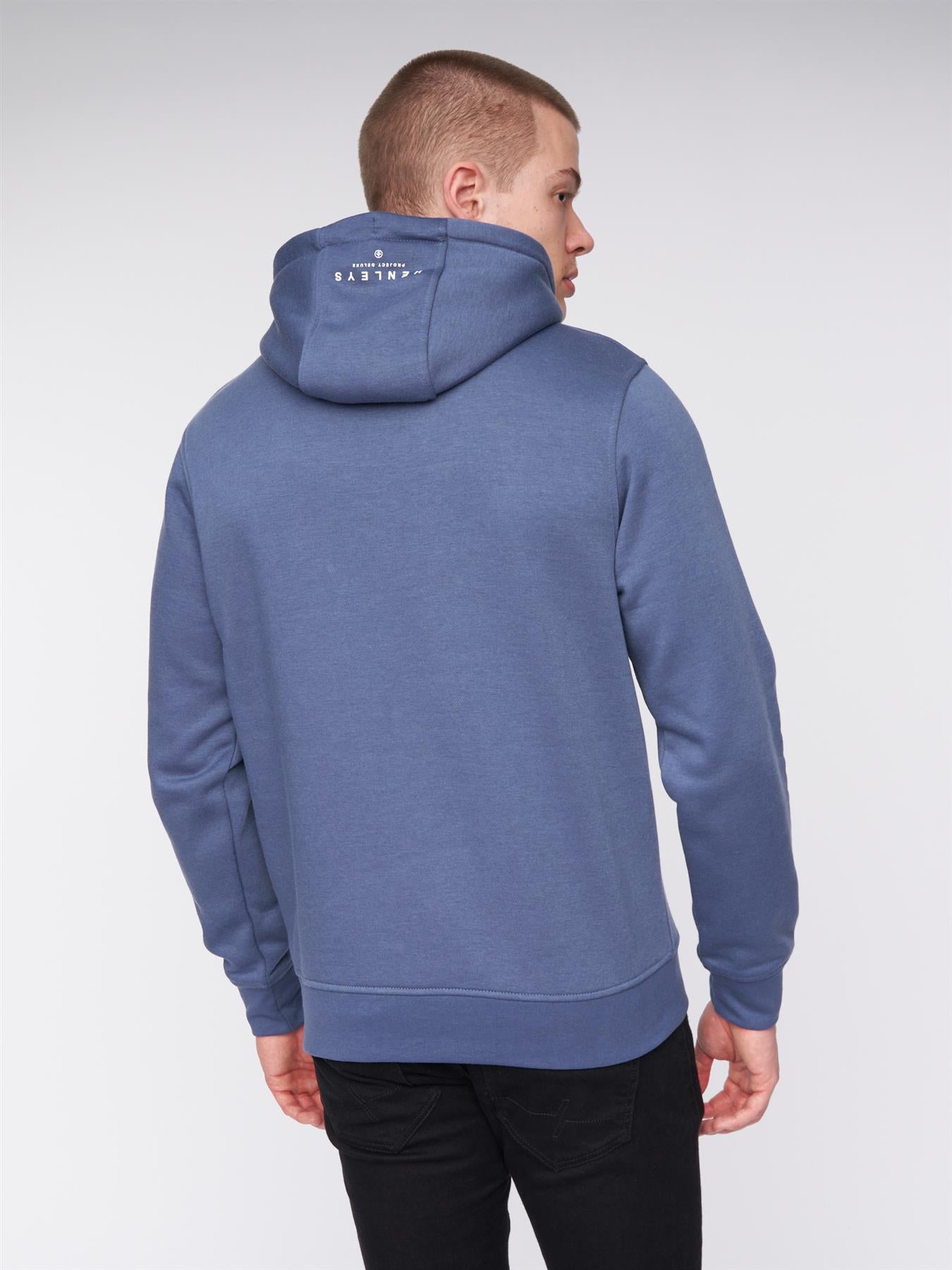 Mens Colhen Hoodie Deep Blue