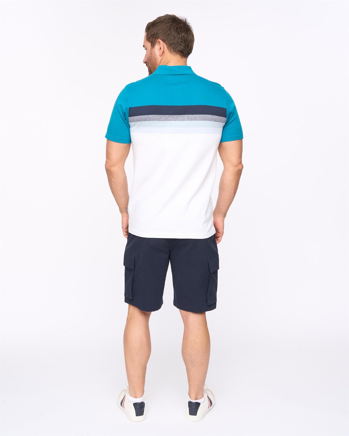 Mens Danson Polo Deep Blue