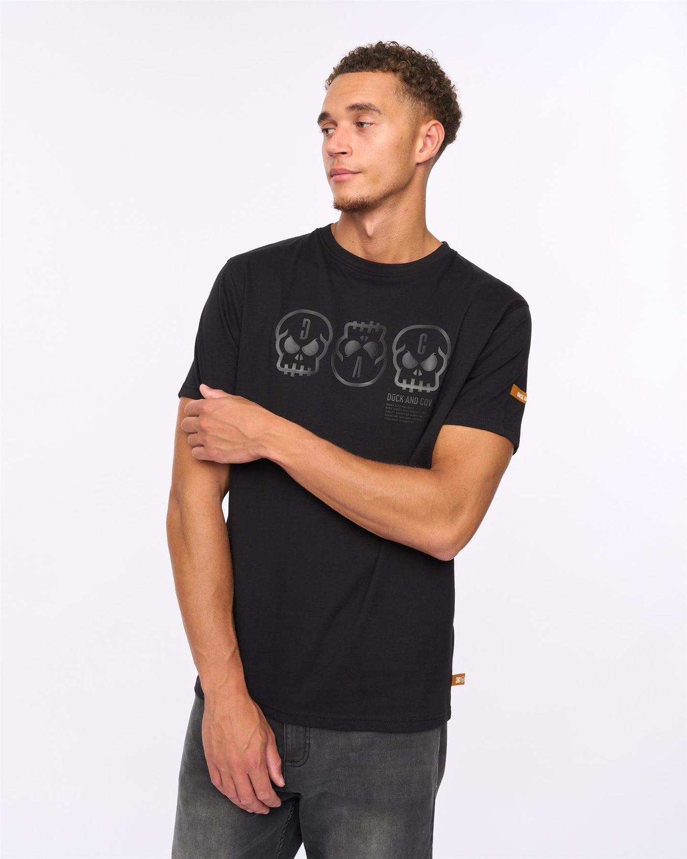 Mens Deltamans T-Shirt Black