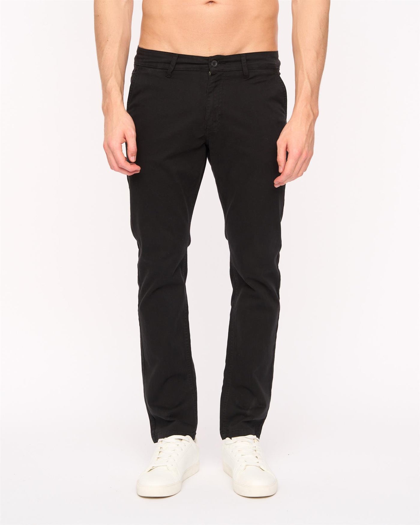 Mens Moretor Chinos Black
