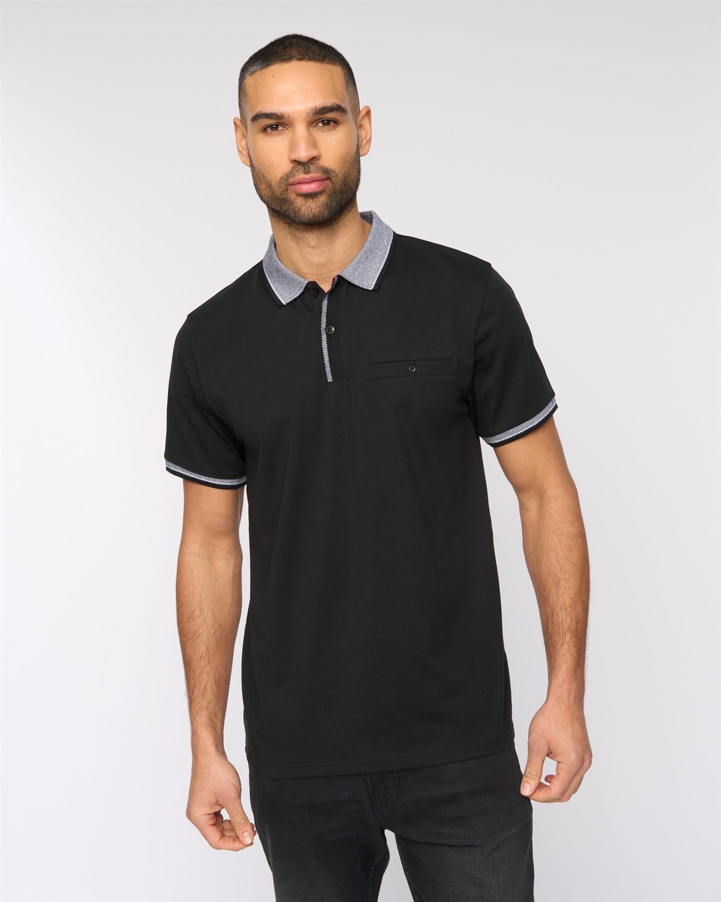 Mens Eastbrook Polo Black