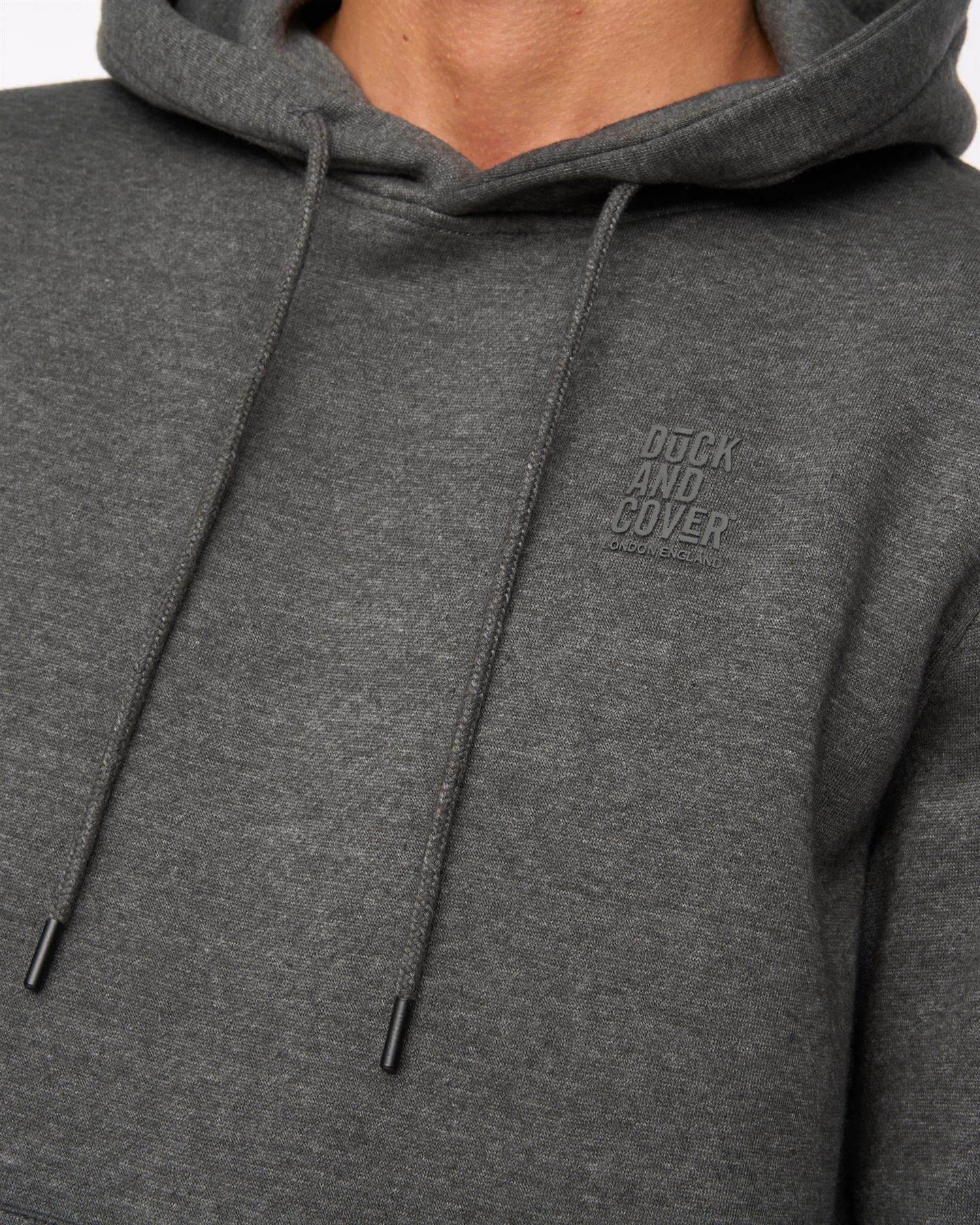 Mens Merchell Jog Set Charcoal Marl