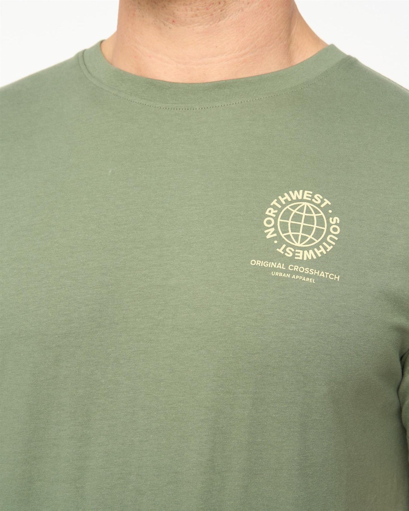 Mens Chittingtons T-Shirt Olive