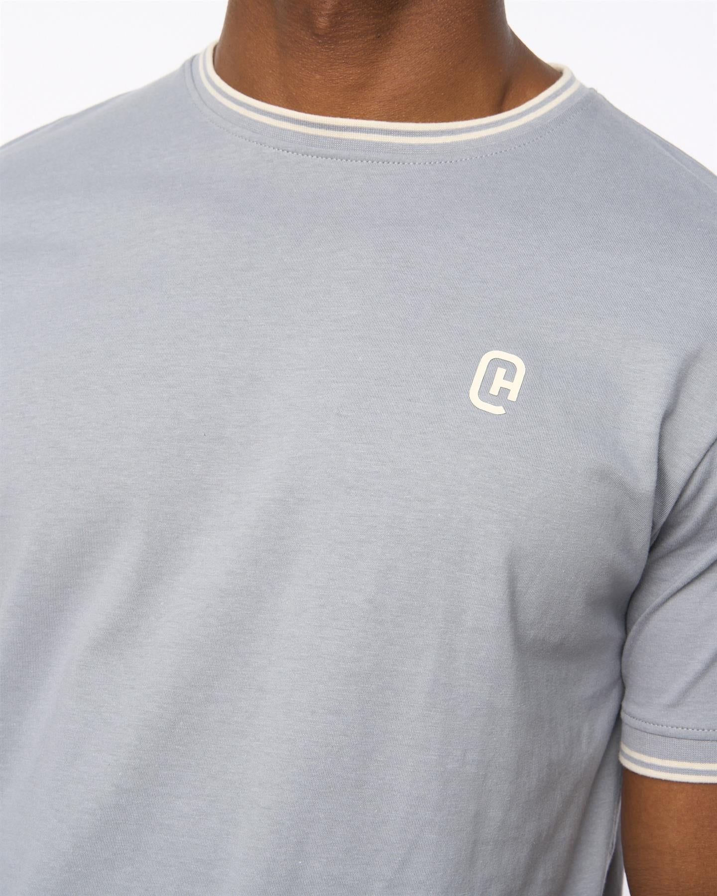 Mens Preece T-Shirt Steel Blue