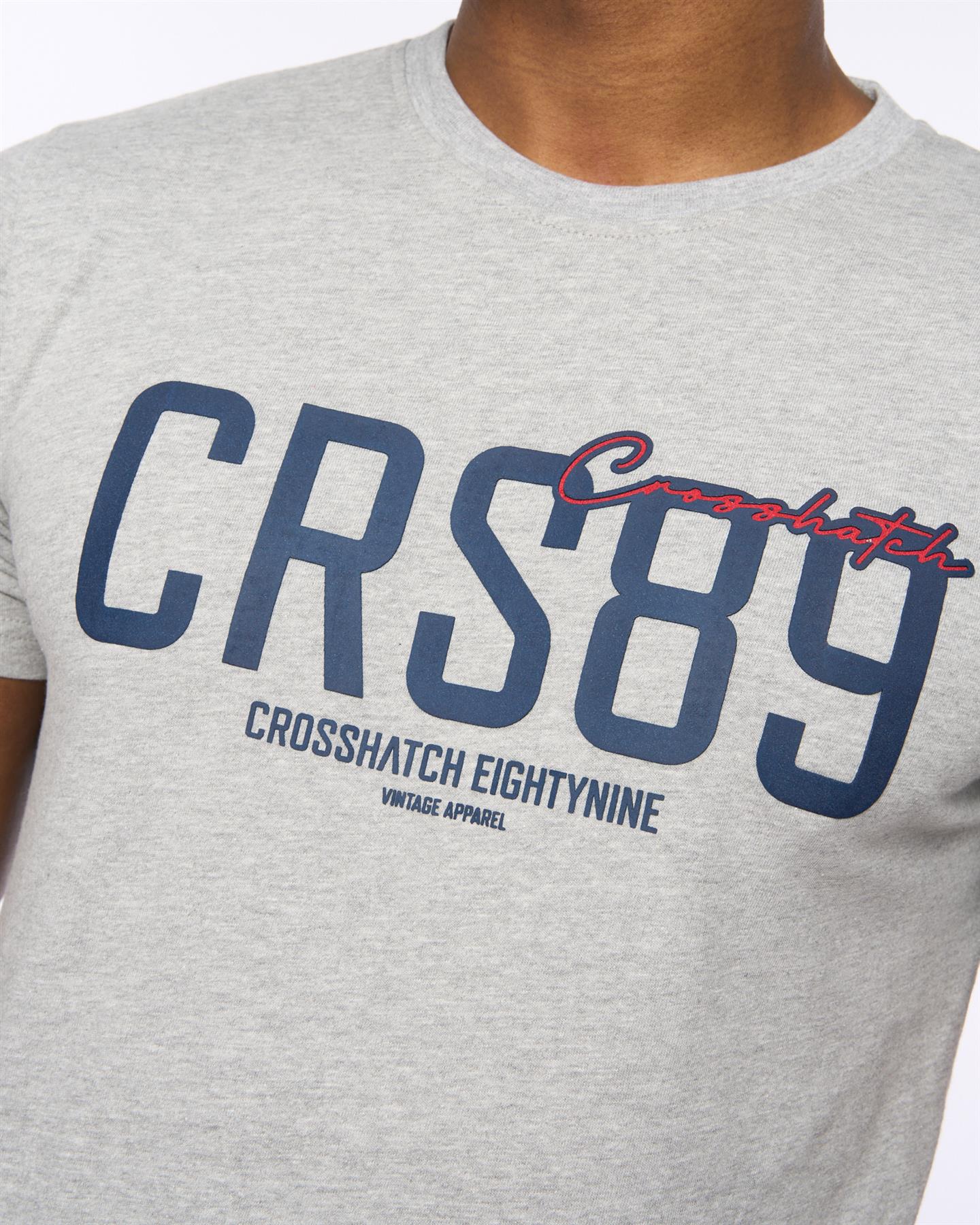 Mens Ellsworth T-Shirt Grey Marl
