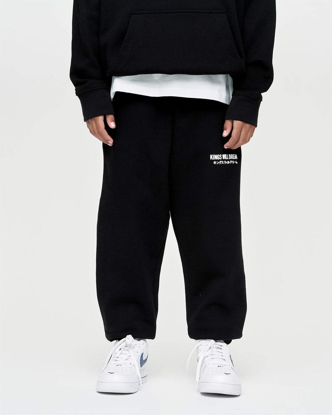 Kids Boys Studio King Joggers Black